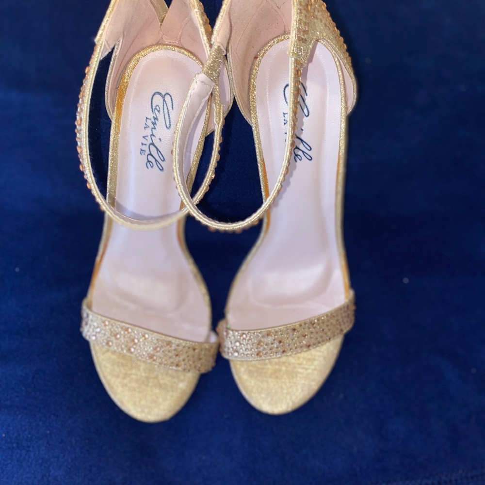 CAMILLE LA Vie Gold Women's Shoes